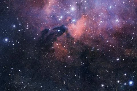 Deep space. Elements of this image furnished by NASA Foto stock
