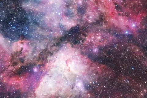 Deep space. Elements of this image furnished by NASA Stockfoto's