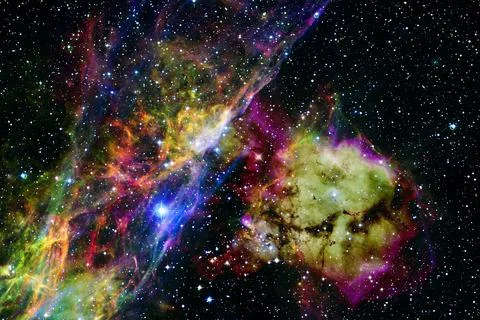 Deep space. Elements of this image furnished by NASA 写真素材