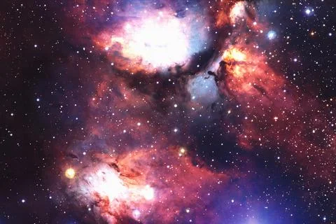 Deep space. Elements of this image furnished by NASA Stock Photos