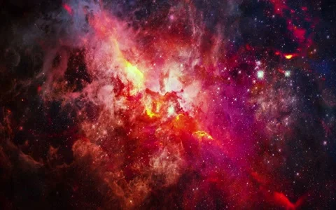 Deep space. Endless universe and stars Stock Footage 161319223