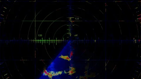 Deep Space Flying Front View of Big Burning Plasma UFO Stock Footage 127647778