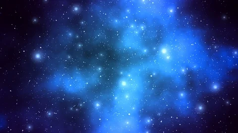 Deep Space Glitters Stock Footage 91054996