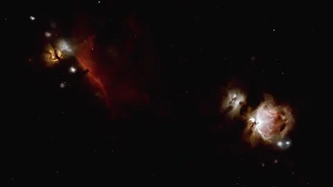 Deep Space Nebula Time-lapse with Dynamic Stellar Gas and Cosmic Movements Stock Footage 326687903