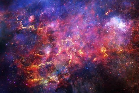 Deep space. Nebulae. Elements of this image furnished by NASA Stock Photos