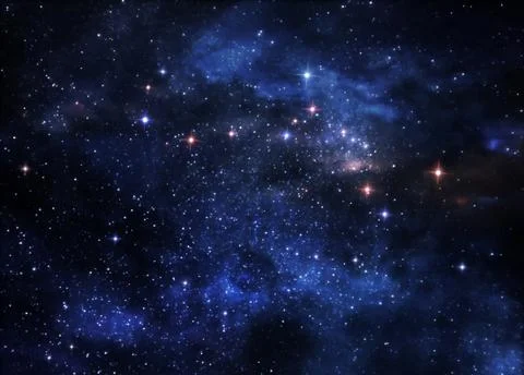 Deep space nebulae Stock Photos