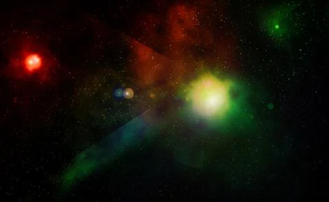 Deep space Stock Photos