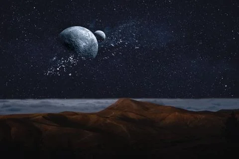 Deep space Stock Photos