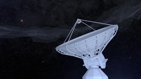 Deep Space Radar. Cgi video Vidéo 83035778