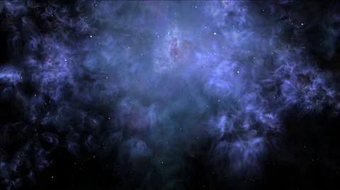 Deep space. Spinning dust cloud. Star birth process Stock Footage 58965726