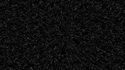 Deep Space Starfield Warp Drive Stock Footage 330384095