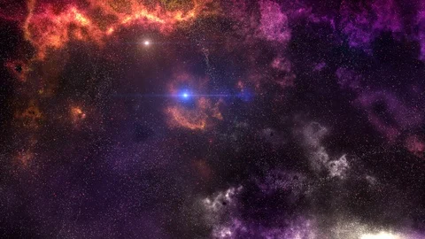 Deep Space - Stars in Void 2 Vídeos de archivo 90762771