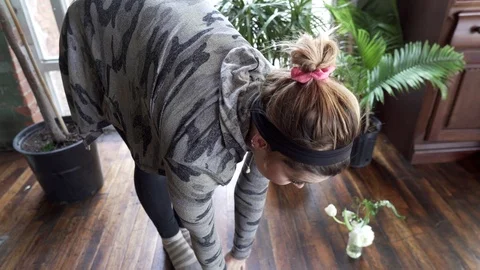 Deep Stretch Stock Footage 122220723