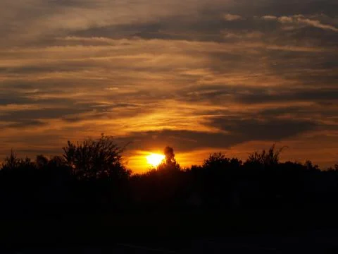 Deep Sunset Stock Photos