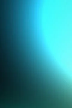 Deep teal shading on the left blends into a bright cyan glow and muted gree.. Illustrazione stock