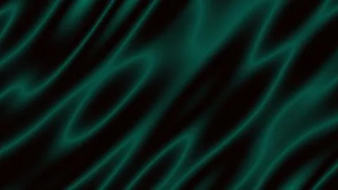 Deep teal waves ripple across a dark, fluid surface Stock Illustration