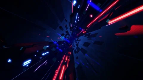 Deep tech or information technology concept. 3d looped background motion graphic Видео 159097100
