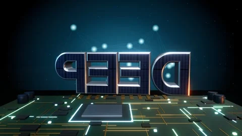 DEEP Technology Concept Stock-Footage 340393982