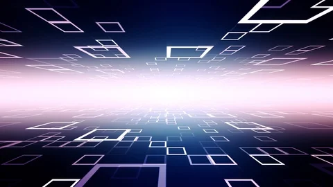 Deep Technology Tunnel Stock Footage 91054641