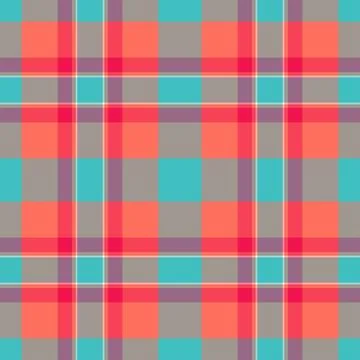 Deep texture tartan pattern, unique background plaid check. Rustic fabric t.. Stock Illustration
