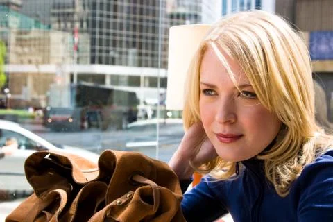 In deep thought Stock Photos