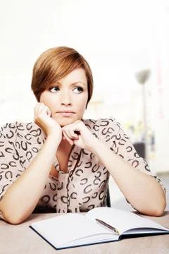 Deep in thought Stock Photos