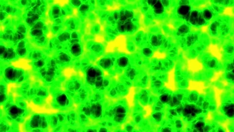 Deep tissue in the human body or living creatures that looks very complicated Stock Footage 300188117