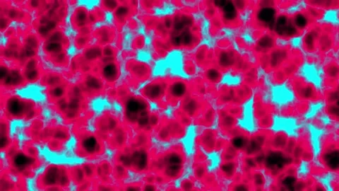Deep tissue in the human body or living creatures that looks very complicated Stock Footage 300188344