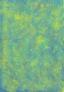 Deep turquoise gouache brush texture background for social media and branding Stock Illustration