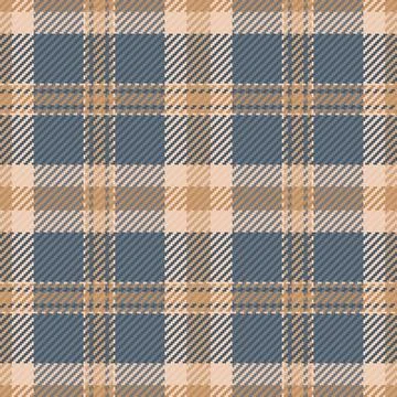 Deep vector texture textile, dress pattern plaid seamless. Service tartan b.. Stock Illustration