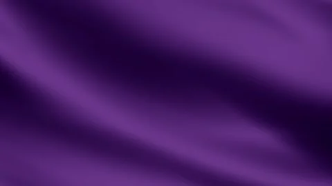 Deep Violet Satin Fabric Waving UHD 4K Stock Footage 336163559