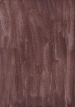 Deep Volcano Brown Hand Painted Watercolor Background Texture Stock Illustration