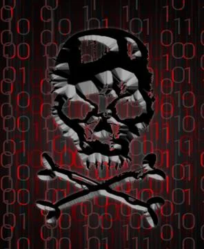 Deep web concept digital illustration Stock Illustration