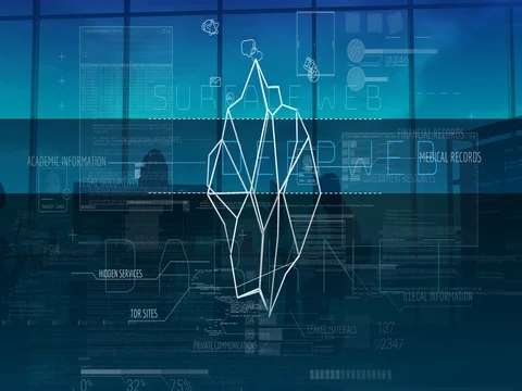 Deep Web. Unseen Side of the Internet After Effects素材