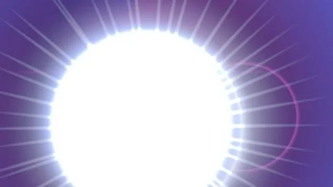 Deep Yellow Flare Effect Stock Illustration
