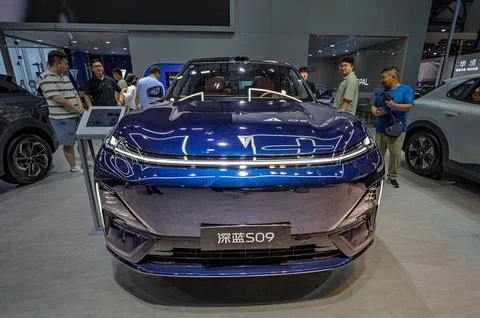 Deepal Makes its Debut at the 23rd Changchun Auto Expo Fotos de archivo