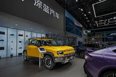 Deepal Makes its Debut at the 23rd Changchun Auto Expo Stock-Fotos