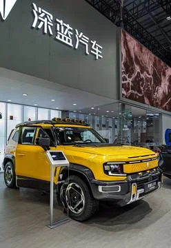 Deepal Makes its Debut at the 23rd Changchun Auto Expo Fotos de archivo