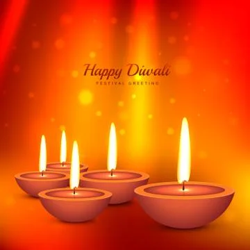 Deepawali background Stock Illustration
