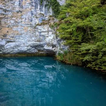 Deepest lake Foto stock