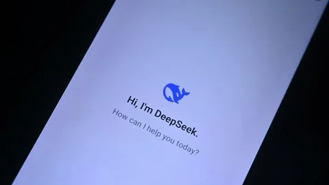 DeepSeek Chinese AI (artificial intelligence) Stock Footage 300350813