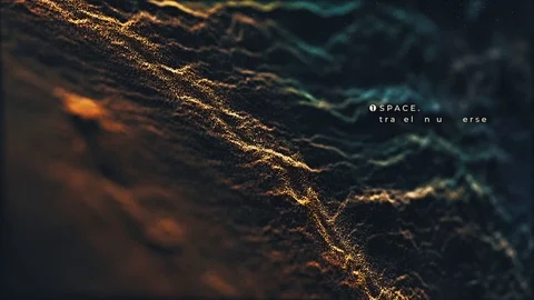 DeepSpace Titles 스톡 After Effects