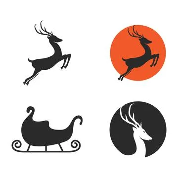 Deer antler ilustration Illustration
