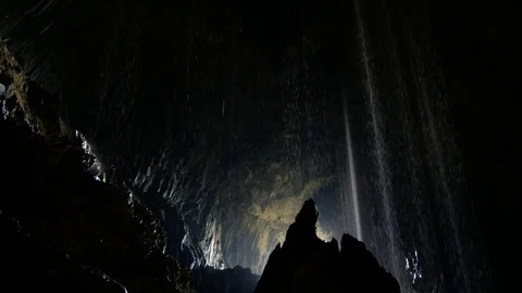 Deer Cave (Gunung Mulu National Park) Stock Footage