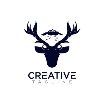 Deer head Stock Illustration
