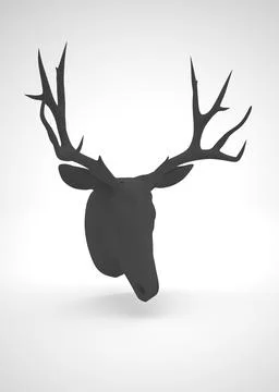 Deer head Stock Illustration