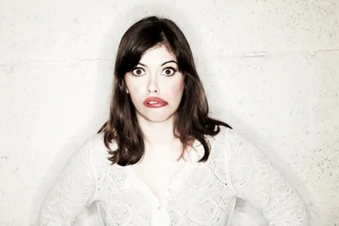 Like a deer in headlights Stock Photos