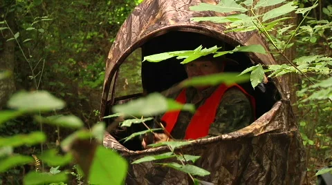 Deer Hunter Stock Footage 512909