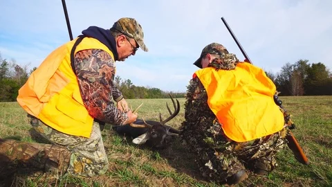 Deer Hunting Traditions Stock Footage 82807304