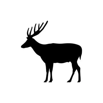 Deer Icon Illustrazione stock